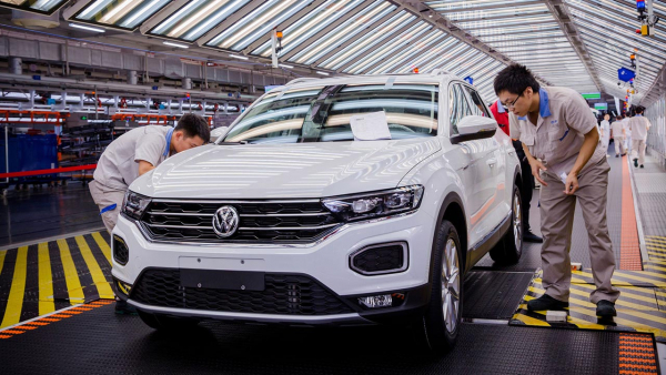VW-Mega-Werk im chinesischen Foshan