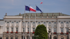 Auch Polens Staatspräsident Andrzey Duda (Bild Präsidentenpalais) hat die erste Stufe der Justizreform bereits abgesegnet.