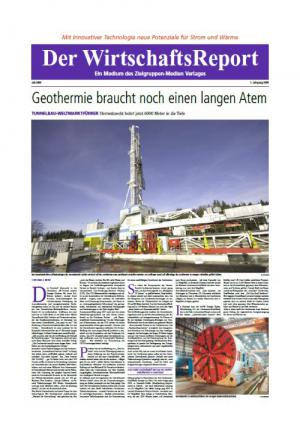 Geothermie braucht noch einen langen Atem