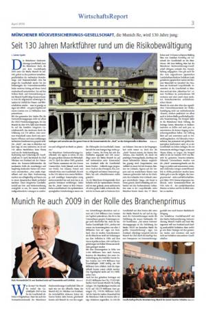 130 Jahre Münchener Rück