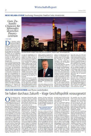Helaba-Studie Finanzplatz Frankfurt